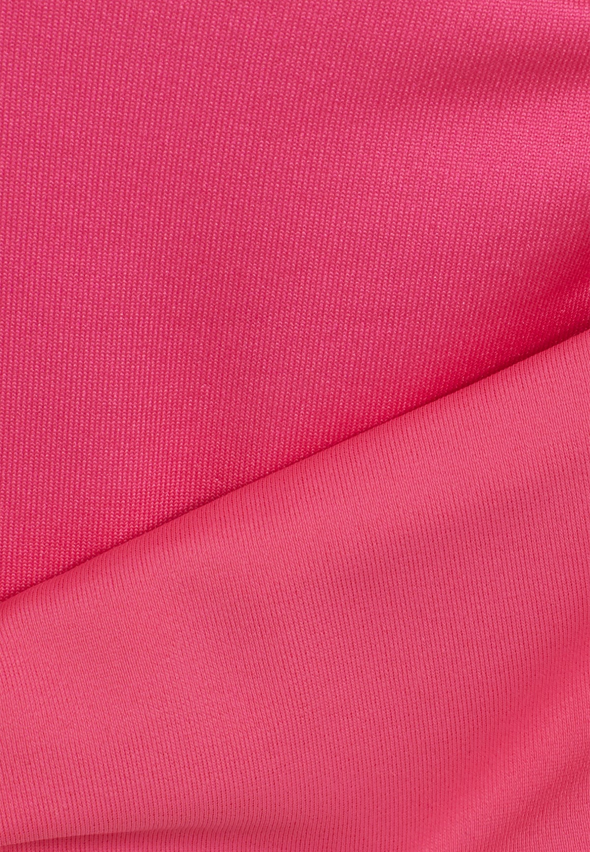 Bandeau-Bikinioberteil mit Freddy Logo - FUCHSIA