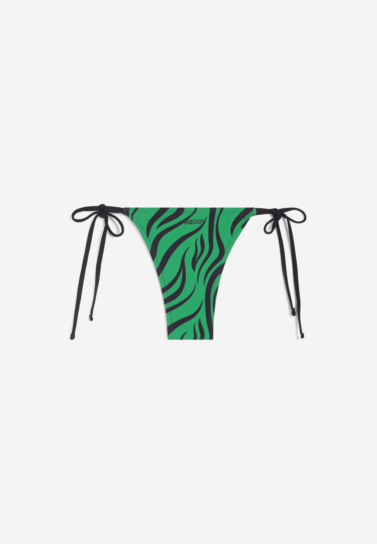String-Bikinihose mit Zebramuster - GREEN