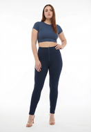 WR.UP Push-Up High Waist Skinny Pants - Dark Sapphire Blue