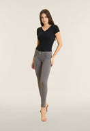 WR.UP Push-Up Regular Waist Skinny Sculpt Tech Leggings - Volcanic Glass Gray