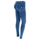 WR.UP Push-Up Regular Waist Skinny Denim Jeans - Denim Light Blue - Blue Seam