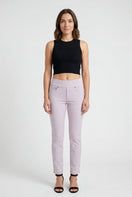 N.O.W. Yoga Mid Waist Wide Leg Pant - Orchid Ice Pink